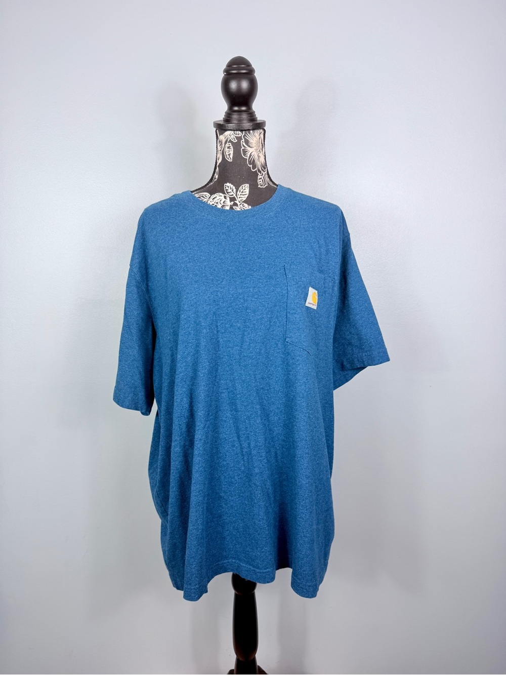Carhartt blue relaxed fit heavyweight XL pocket short sleeve T-shirt size XL